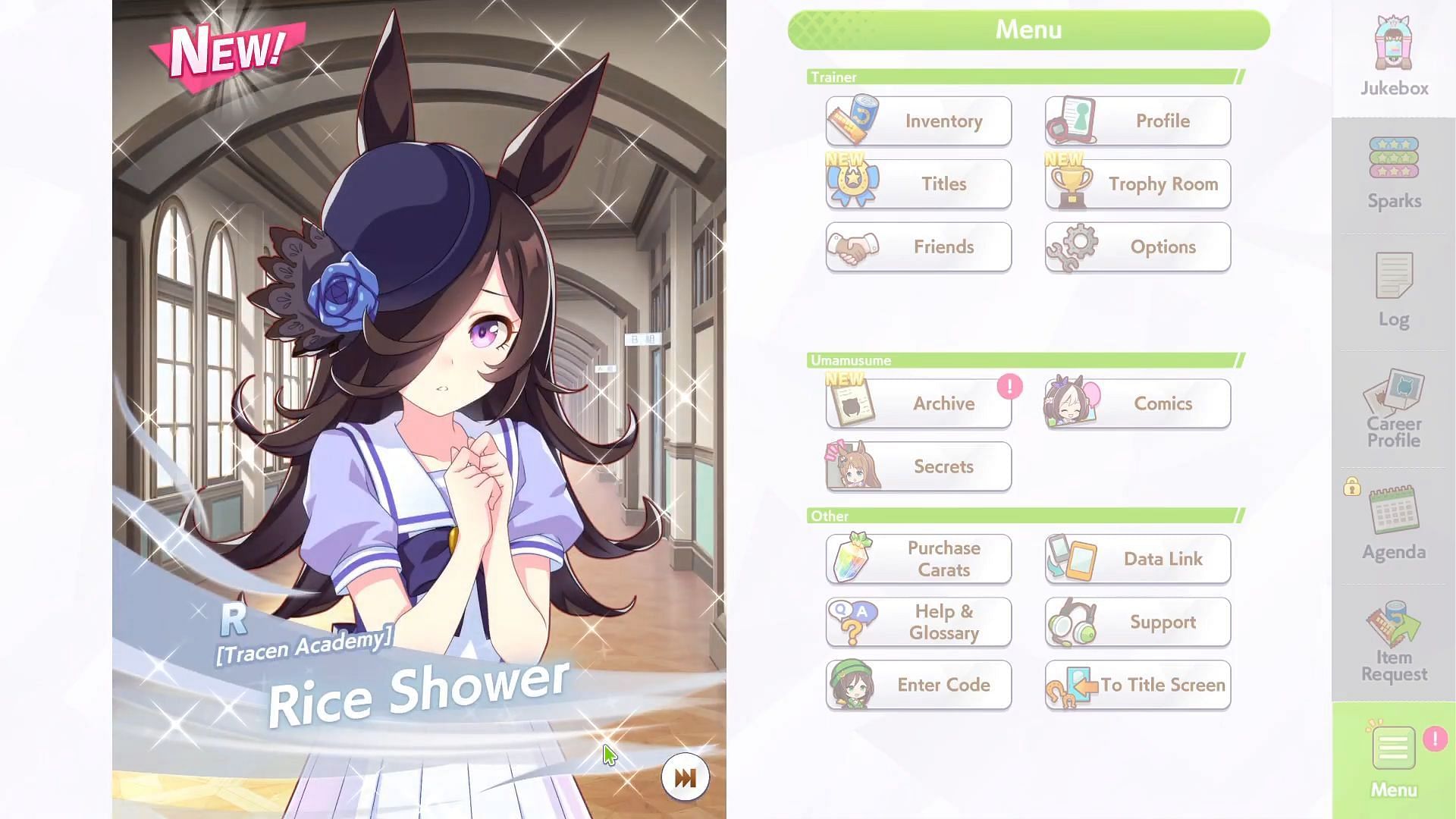 Rice Shower (Image via Cygames || YouTube/@alazingzero)